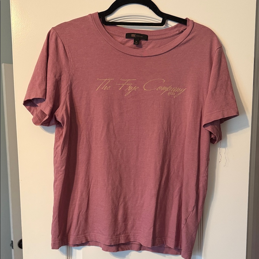 FRYE AND CO. Mauve Short Sleeve Tee